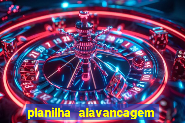 planilha alavancagem de banca